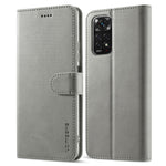 LC.IMEEKE Läderfodral till Xiaomi Redmi Note 11 4G (Qualcomm)/Redmi Note 11S 4G Folio Flip Plånboksfodral