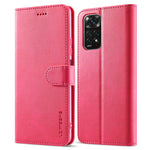 LC.IMEEKE Leather Wallet Phone Case for Xiaomi Redmi Note 12 Pro 4G / 11 Pro 4G (MediaTek) / Note 11 Pro 5G (Qualcomm) with Adjustable Stand