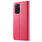 LC.IMEEKE Leather Wallet Phone Case for Xiaomi Redmi Note 12 Pro 4G / 11 Pro 4G (MediaTek) / Note 11 Pro 5G (Qualcomm) with Adjustable Stand
