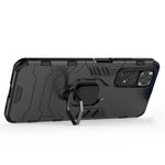 Xiaomi Redmi Note 11 4G (Qualcomm)/Note 11S 4G Ringstöd Hårt PC + Mjukt TPU Fallskyddande Skyddsskal mobilskal