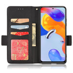 For Xiaomi Redmi Note 11 Pro 4G (MediaTek) / Note 11 Pro 5G (Qualcomm) / Note 12 Pro 4G / Note 11E Pro 5G  / Redmi Note 11E Pro 5G Stylish Litchi Texture PU Leather Flip Wallet Case with Stand Function