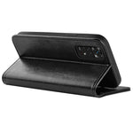 For Xiaomi Redmi Note 11 4G (Qualcomm) / Redmi Note 11S 4G PU Leather Wallet Flip Phone Case Crazy Horse Texture Magnetic Closure Stand Cover