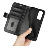 For Xiaomi Redmi Note 11 4G (Qualcomm) / Redmi Note 11S 4G PU Leather Wallet Flip Phone Case Crazy Horse Texture Magnetic Closure Stand Cover