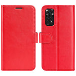 For Xiaomi Redmi Note 11 4G (Qualcomm) / Redmi Note 11S 4G PU Leather Wallet Flip Phone Case Crazy Horse Texture Magnetic Closure Stand Cover