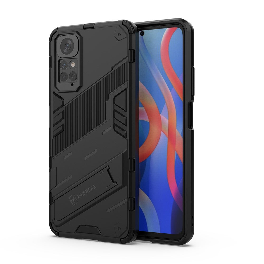 Xiaomi Redmi Note 11 4G (Qualcomm) / Redmi Note 11S 4G PC + TPU hybridmobilskal med vikbart stativdesign