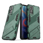 For Xiaomi Redmi Note 11 4G (Qualcomm) / Redmi Note 11S 4G PC + TPU Hybrid Phone Case Cover with Foldable Kickstand Design