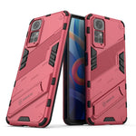 For Xiaomi Redmi Note 11 4G (Qualcomm) / Redmi Note 11S 4G PC + TPU Hybrid Phone Case Cover with Foldable Kickstand Design