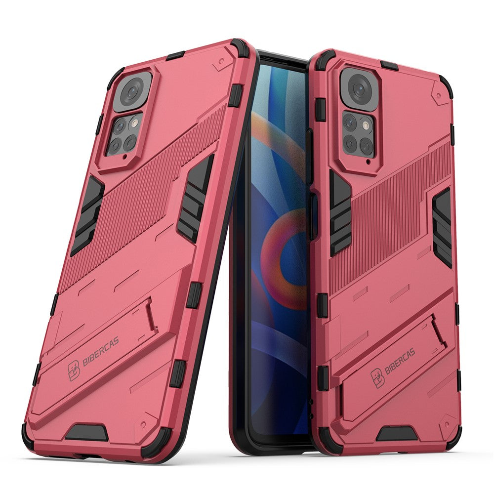 Xiaomi Redmi Note 11 4G (Qualcomm) / Redmi Note 11S 4G PC + TPU hybridmobilskal med vikbart stativdesign