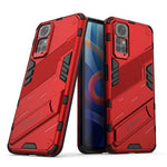 For Xiaomi Redmi Note 11 4G (Qualcomm) / Redmi Note 11S 4G PC + TPU Hybrid Phone Case Cover with Foldable Kickstand Design