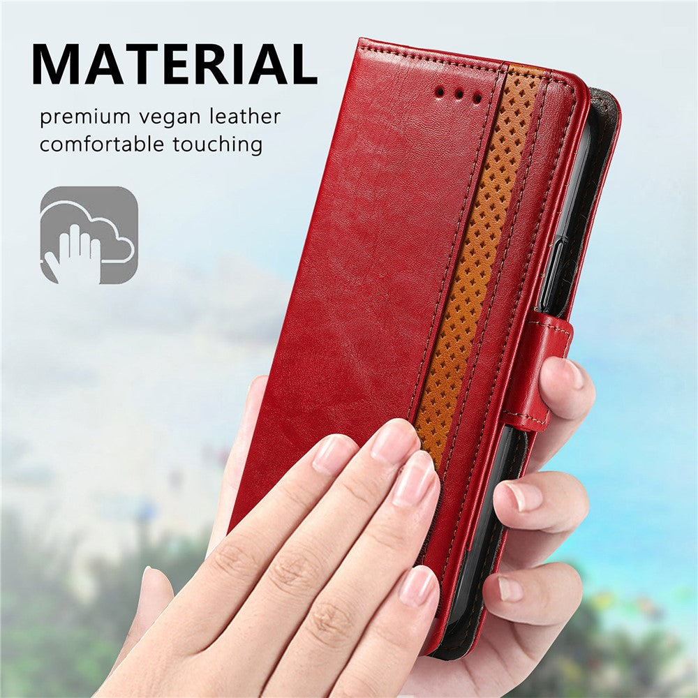 For Xiaomi Redmi Note 11S 4G 2022(Mediatek Helio G96) Phone Cases CASENEO PU Leather Cover Stand with RFID Blocking Wallet