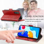 For Xiaomi Redmi Note 11S 4G 2022(Mediatek Helio G96) Phone Cases CASENEO PU Leather Cover Stand with RFID Blocking Wallet