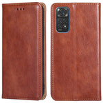 Xiaomi Redmi Note 11 4G (Qualcomm) / Redmi Note 11S 4G PU-läder plånboksfodral stativfunktion magnetisk självabsorberande stötsäker vikbart fodral bokomslag