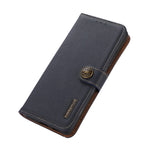 KHAZNEH for Xiaomi Redmi Note 12 Pro 4G / 11 Pro 4G (MediaTek) / Note 11 Pro 5G (Qualcomm) RFID Blocking Fully Wrapped Genuine Leather Shell with Wallet and Stand
