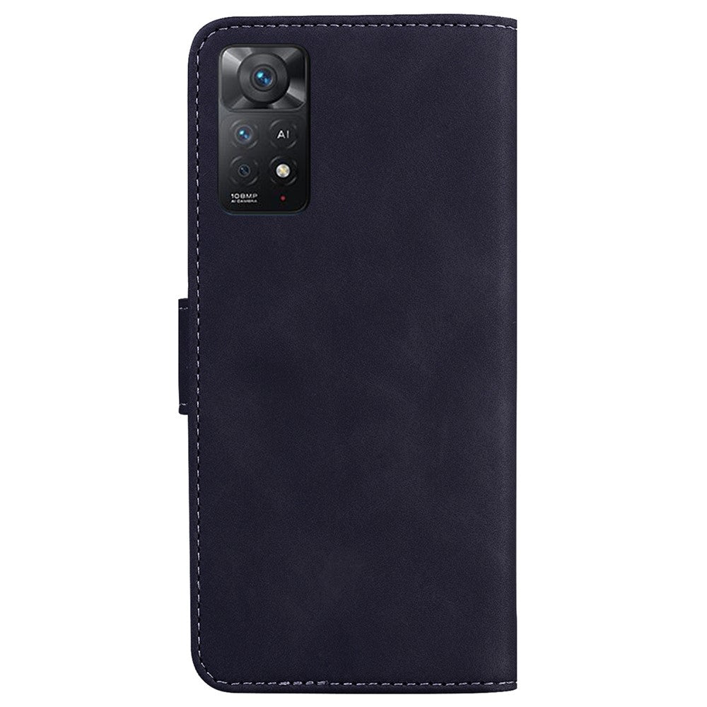 For Xiaomi Redmi Note 12 Pro 4G / 11 Pro 4G (MediaTek) / Note 11 Pro 5G (Qualcomm) Stand Function PU Leather Case Butterfly Pattern Printing Wallet Style Flip Cover