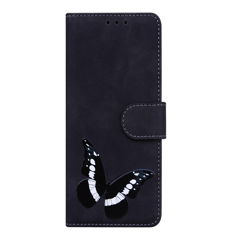 For Xiaomi Redmi Note 12 Pro 4G / 11 Pro 4G (MediaTek) / Note 11 Pro 5G (Qualcomm) Stand Function PU Leather Case Butterfly Pattern Printing Wallet Style Flip Cover