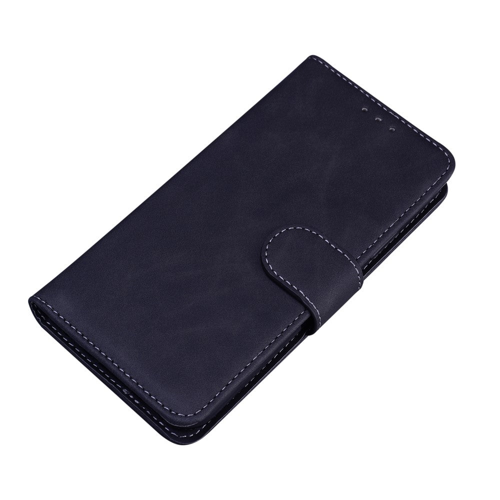 For Xiaomi Redmi Note 11S 4G / Redmi Note 11 4G (Qualcomm) PU Leather Wallet Flip Cover Horizontal Viewing Stand Anti-Fall Phone Case