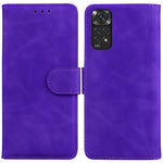 Xiaomi Redmi Note 11S 4G / Redmi Note 11 4G (Qualcomm) PU-läder plånboksfodral med fällbart skydd, horisontellt stativ, fallskyddande mobilfodral