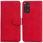 For Xiaomi Redmi Note 11S 4G / Redmi Note 11 4G (Qualcomm) PU Leather Wallet Flip Cover Horizontal Viewing Stand Anti-Fall Phone Case