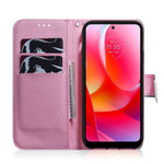 Xiaomi Redmi Note 11S 4G / Redmi Note 11 4G (Qualcomm) Plånboksfodral med mönstertryck, PU-läder, stativfunktion, fällbart fodral