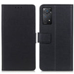 For Xiaomi Redmi Note 12 Pro 4G / 11 Pro 4G (MediaTek) / Note 11 Pro 5G (Qualcomm) PU Leather Magnetic Clasp Phone Case Wallet Stand Folio Flip Cover