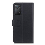 For Xiaomi Redmi Note 12 Pro 4G / 11 Pro 4G (MediaTek) / Note 11 Pro 5G (Qualcomm) PU Leather Magnetic Clasp Phone Case Wallet Stand Folio Flip Cover