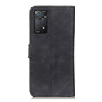 KHAZNEH För Xiaomi Redmi Note 12 Pro 4G / 11 Pro 4G (MediaTek) / Note 11 Pro 5G (Qualcomm) Retro PU-lädermobilskal Dubbelsidigt magnetiskt spänne Plånboksfodral
