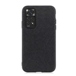 Xiaomi Redmi Note 11S 4G / Redmi Note 11 4G (Qualcomm) Cross Texture Phone Case Äkta Läderbelagd TPU + PC Hybrid Skyddsfodral