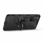 For Xiaomi Redmi Note 12 Pro 4G / 11 Pro 4G (MediaTek) / Note 11 Pro 5G (Qualcomm) Back Case Ring Kickstand Soft TPU+Hard PC Shockproof Protective Phone Cover
