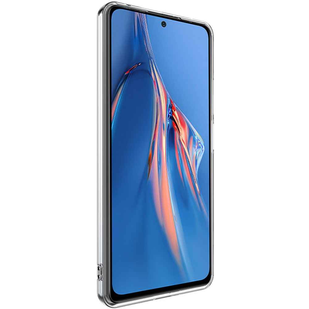 IMAK UX-5 Series Phone Case for Xiaomi Redmi Note 11 Pro 4G (MediaTek)/Note 11 Pro 5G (Qualcomm), Transparent Flexible TPU Cellphone Cover