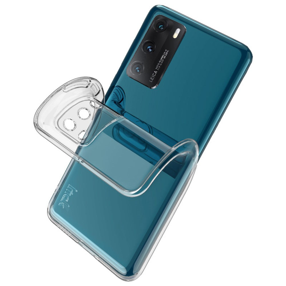 IMAK UX-5 Series Phone Case for Xiaomi Redmi Note 11 Pro 4G (MediaTek)/Note 11 Pro 5G (Qualcomm), Transparent Flexible TPU Cellphone Cover