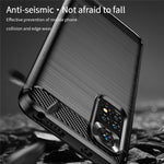 MOFI JK TPU Series-1 for Xiaomi Redmi Note 11 4G (Qualcomm) / Redmi Note 11S 4G Case Soft TPU Brushed Carbon Fiber Back Design Light Cover