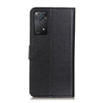 For Xiaomi Redmi Note 12 Pro 4G / 11 Pro 4G (MediaTek) / Note 11 Pro 5G (Qualcomm) Litchi Texture Shockproof PU Leather Phone Case Wallet Stand Protective Cover