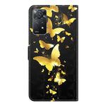 For Xiaomi Redmi Note 11S 4G / Redmi Note 11 4G (Qualcomm) 3D Creative Pattern Printing PU Leather Flip Wallet Case Stand Feature Bookstyle Magnetic Protective Cover with Strap