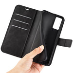 For Xiaomi Redmi Note 12 Pro 4G / 11 Pro 4G (MediaTek) / Note 11 Pro 5G (Qualcomm) Magnetic Clasp Textured PU Leather Cover Wallet Stand Phone Case