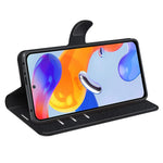For Xiaomi Redmi Note 12 Pro 4G / 11 Pro 4G (Mediatek) / Note 11 Pro 5G (Qualcomm) Litchi Texture Wallet Stand PU Leather Phone Cover