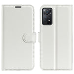 For Xiaomi Redmi Note 12 Pro 4G / 11 Pro 4G (Mediatek) / Note 11 Pro 5G (Qualcomm) Litchi Texture Wallet Stand PU Leather Phone Cover