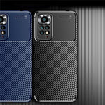 For Xiaomi Redmi Note 11 Pro 4G (MediaTek) / Redmi Note 11 Pro 5G (Qualcomm) TPU Precise Cutout Case Carbon Fiber Texture Anti-Scratch Fingerprint-Resistant Cover
