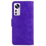Magnetic Closure Case for Xiaomi 12 Pro 5G/12S Pro 5G/12 Pro (Dimensity) 5G Shockproof Phone Case with Wallet/Stand Butterfly Pattern Printed PU Leather Flip Cover