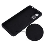 For Xiaomi Redmi Note 11S 4G / Redmi Note 11 4G (Qualcomm) Liquid Silicone Phone Case Silky-Soft Anti-Scratch Protective Cover with Strap