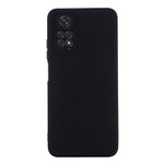 For Xiaomi Redmi Note 11S 4G / Redmi Note 11 4G (Qualcomm) Liquid Silicone Phone Case Silky-Soft Anti-Scratch Protective Cover with Strap