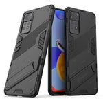 Xiaomi Redmi Note 12 Pro 4G / 11 Pro 4G (MediaTek) / Note 11 Pro 5G (Qualcomm) Hårt PC + Mjukt TPU Stativ mobilskal