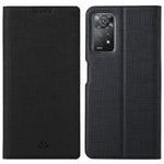 VILI DMX-serien för Xiaomi Redmi Note 12 Pro 4G / 11 Pro 4G (MediaTek) / Note 11 Pro 5G (Qualcomm) PU-läder, fallskyddande stativ, mobilskal med korthållare