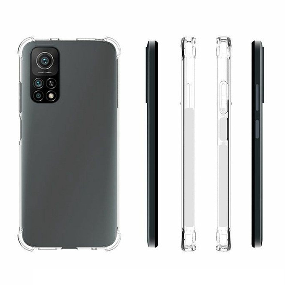 For Xiaomi Redmi Note 11S 4G/Redmi Note 11 4G (Qualcomm) Thickened Four Corners Anti-fall Non-slip Soft TPU Clear Back Case Mobile Phone Shell
