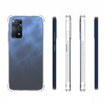 Stødsikkert, skridsikkert og blødt TPU-cover med gennemsigtig bagside til Xiaomi Redmi Note 12 Pro 4G / 11 Pro 4G (MediaTek) / Note 11 Pro 5G (Qualcomm), mobilcover