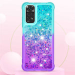 For Xiaomi Redmi Note 11S 4G / Redmi Note 11 4G (Qualcomm) TPU Case Gradient Quicksand Phone Back Cover