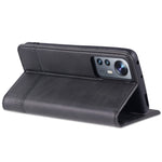 AZNS For Xiaomi 12/12X/12S 5G Well-protected Textured Leather Phone Case Stand Function Magnetic Auto-absorbed Cover with Wallet