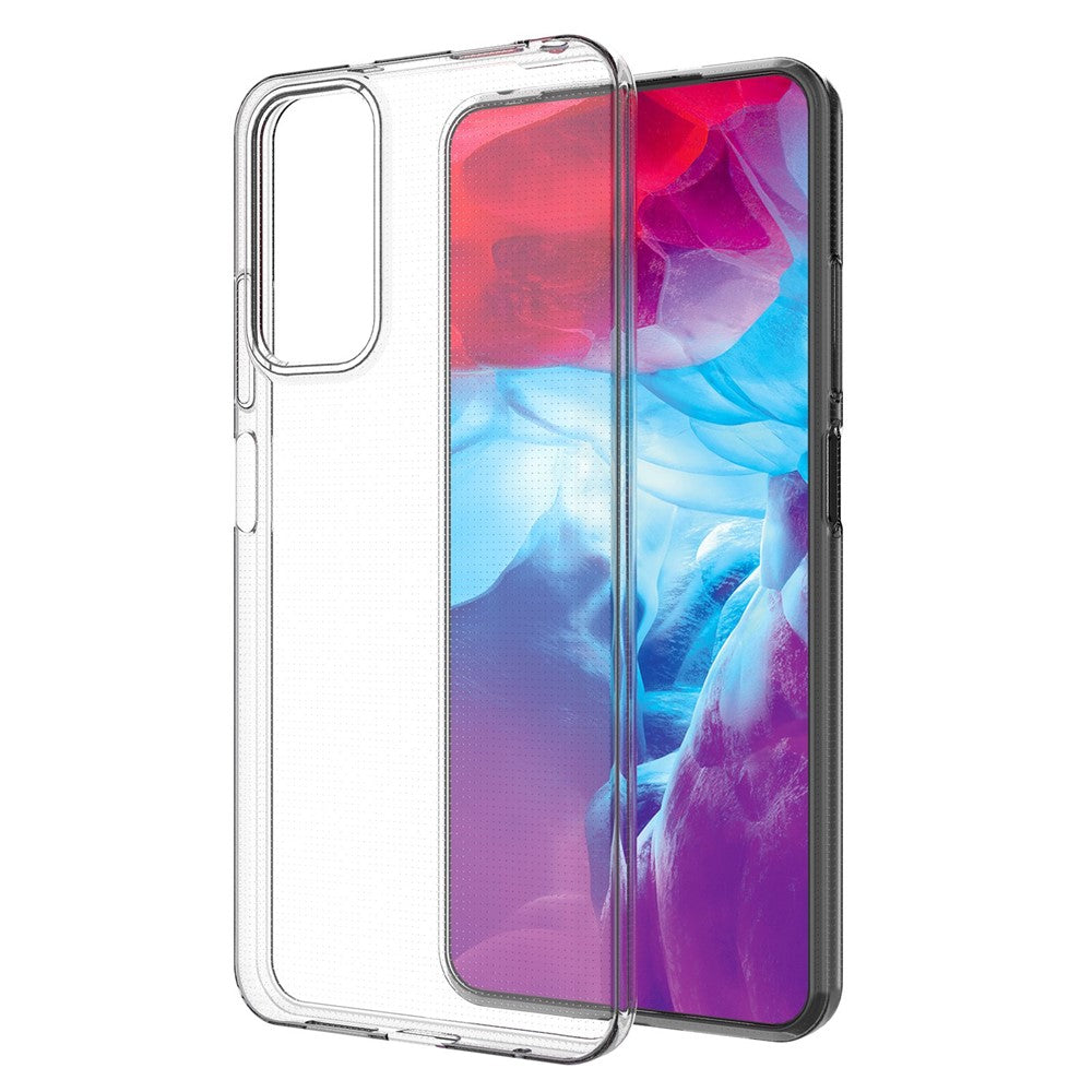 For Xiaomi Redmi Note 11S 4G / Redmi Note 11 4G (Qualcomm) Soft TPU Mobile Phone Case Bag HD Transparent Ultra-Thin Flexible Protective Phone Cover