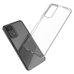 Xiaomi Redmi Note 11S 4G / Redmi Note 11 4G (Qualcomm) Mjukt TPU Mobilskal Väska HD Transparent Ultratunt Flexibelt Skyddande mobilfodral