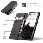 CASEME 013-serien för Xiaomi 11T / 11T Pro PU-läder, folio-flipfodral, plånboksfodral, magnetiskt, självabsorberande stativ, bokomslag