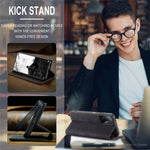 CASEME 013-serien för Xiaomi 11T / 11T Pro PU-läder, folio-flipfodral, plånboksfodral, magnetiskt, självabsorberande stativ, bokomslag